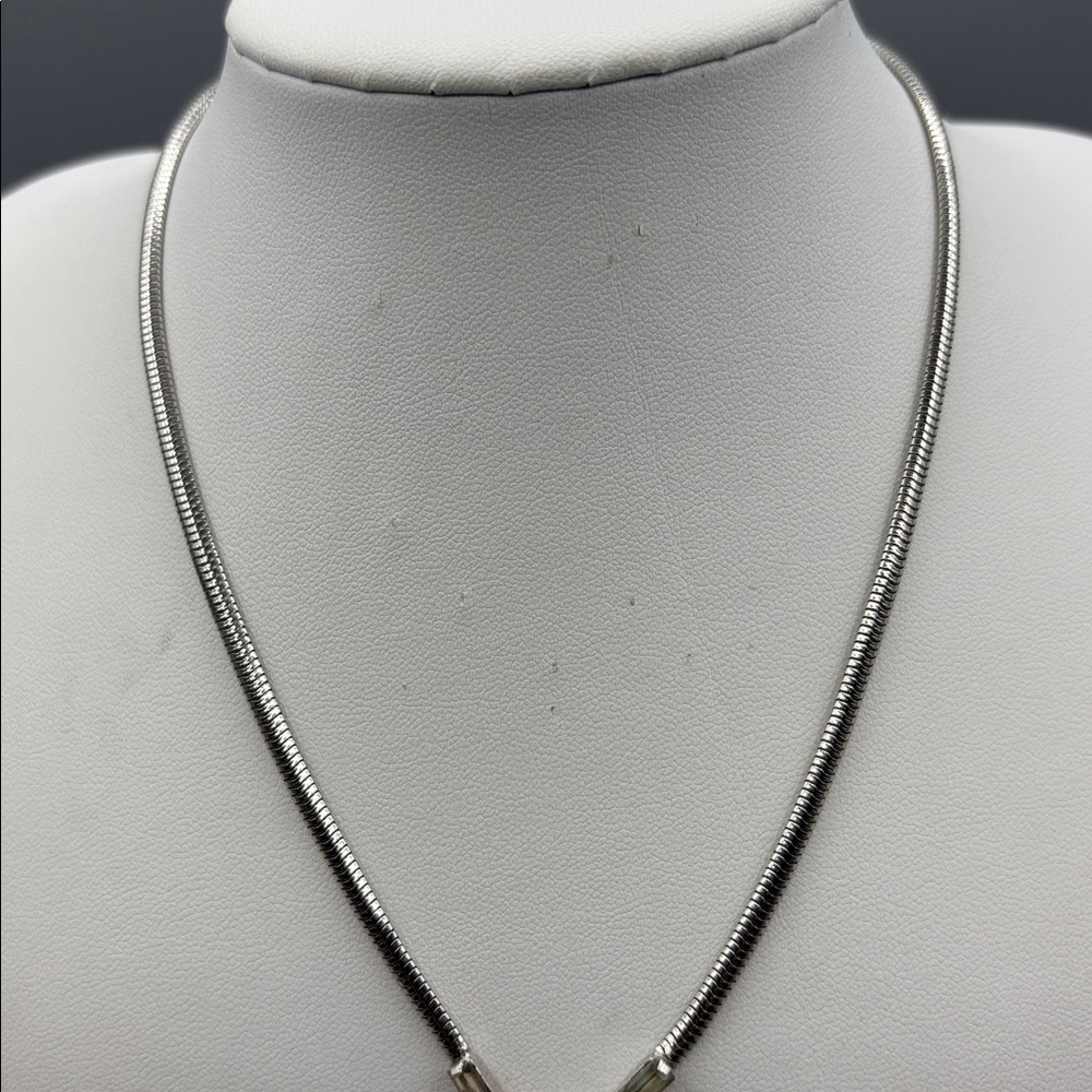 Gorgeous Vintage Leo Glass Crystal Necklace JP277 - Picture 4 of 8
